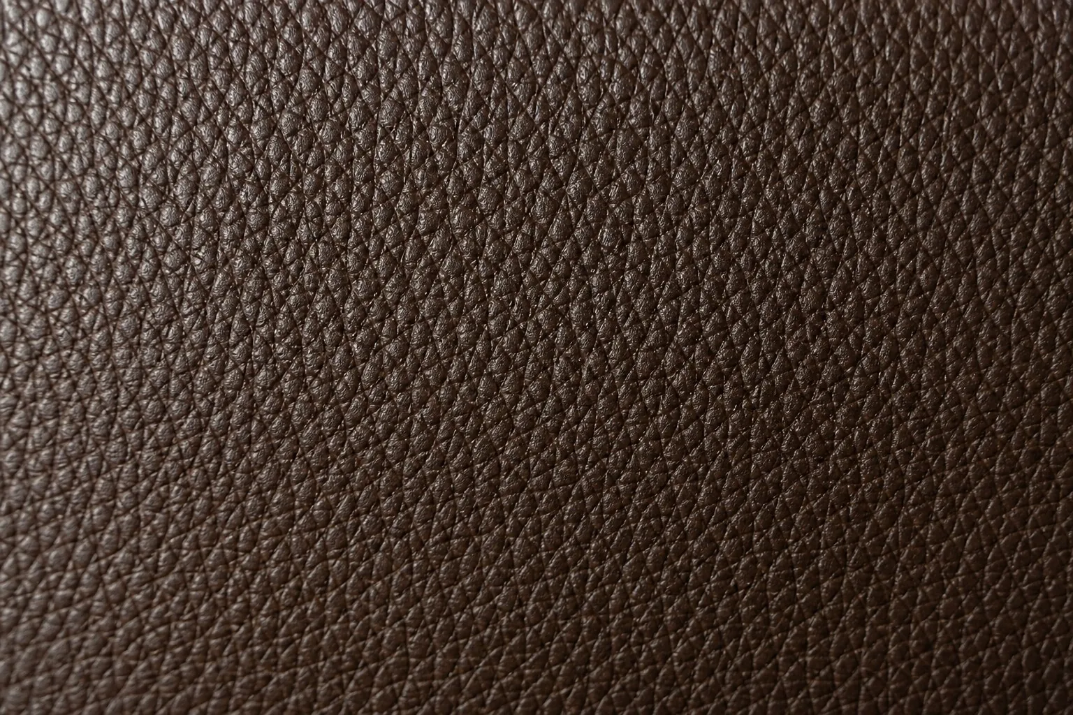 Extreme close-up of PU leather showing perfectly uniform printed grain